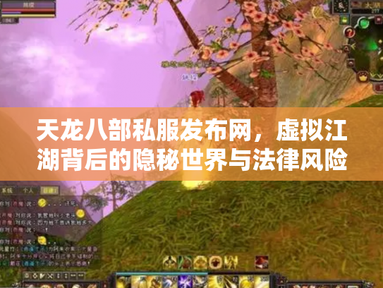天龙八部私服发布网，虚拟江湖背后的隐秘世界与法律风险