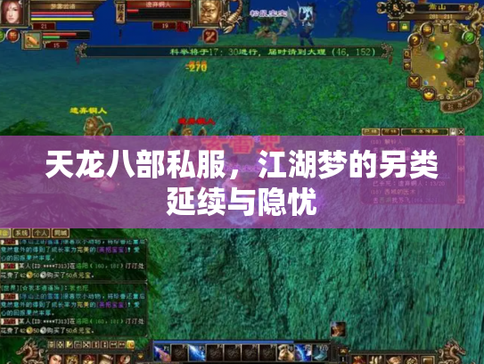 天龙八部私服，江湖梦的另类延续与隐忧