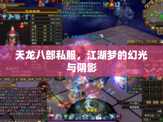 天龙八部私服，江湖梦的幻光与阴影