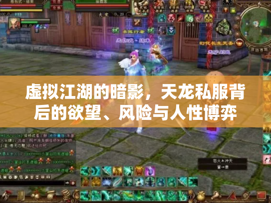 虚拟江湖的暗影，天龙私服背后的欲望、风险与人性博弈