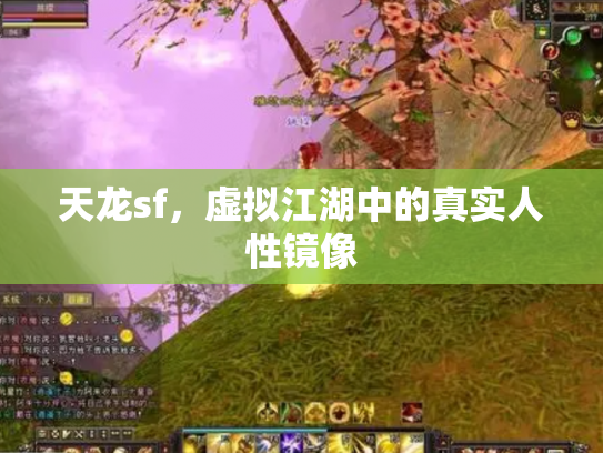 天龙sf，虚拟江湖中的真实人性镜像
