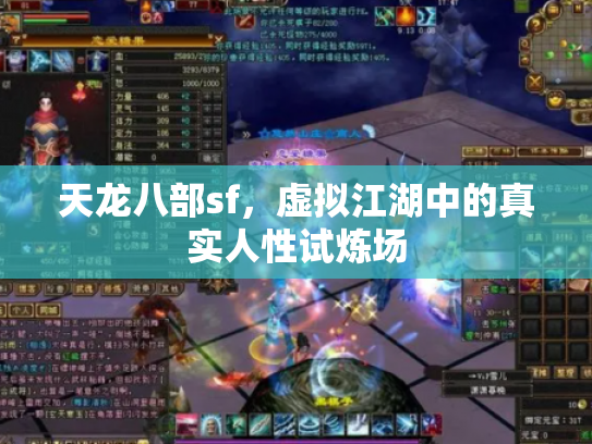 天龙八部sf，虚拟江湖中的真实人性试炼场