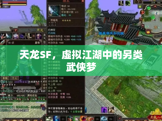 天龙SF，虚拟江湖中的另类武侠梦