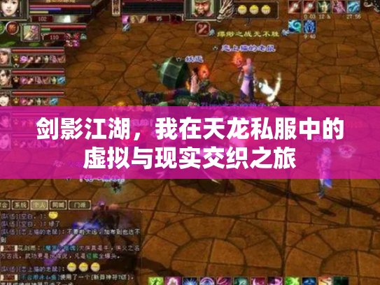 剑影江湖，我在天龙私服中的虚拟与现实交织之旅