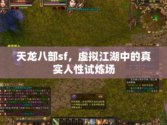 天龙八部sf，虚拟江湖中的真实人性试炼场