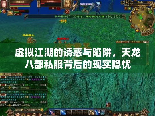 虚拟江湖的诱惑与陷阱，天龙八部私服背后的现实隐忧