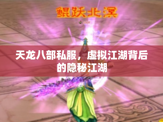 天龙八部私服，虚拟江湖背后的隐秘江湖