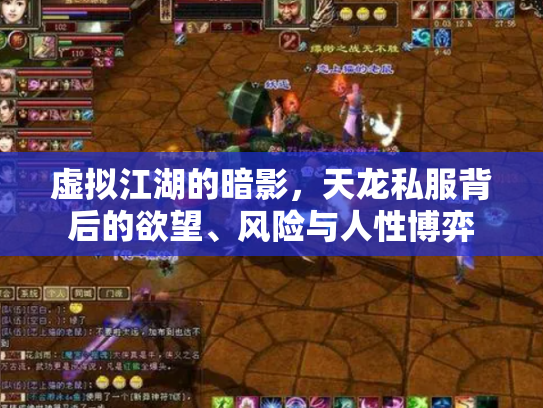虚拟江湖的暗影，天龙私服背后的欲望、风险与人性博弈