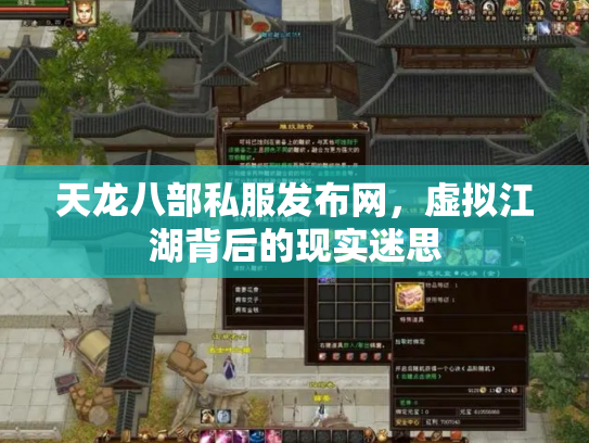 天龙八部私服发布网，虚拟江湖背后的现实迷思