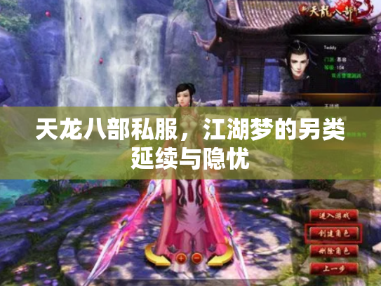 天龙八部私服，江湖梦的另类延续与隐忧