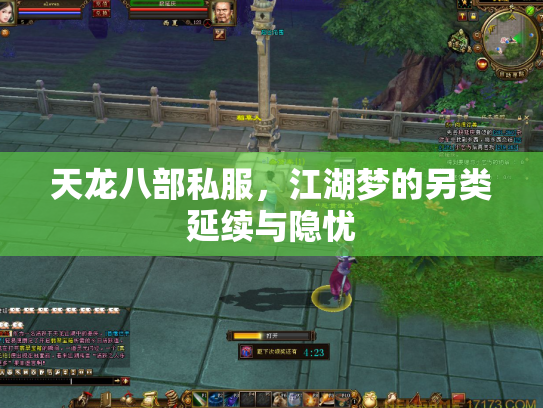 天龙八部私服，江湖梦的另类延续与隐忧