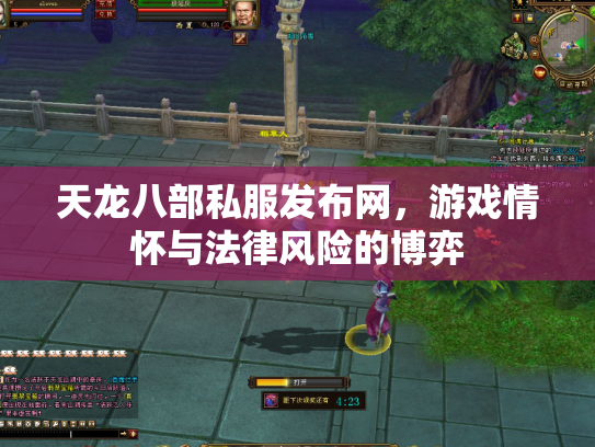 天龙八部私服发布网，游戏情怀与法律风险的博弈