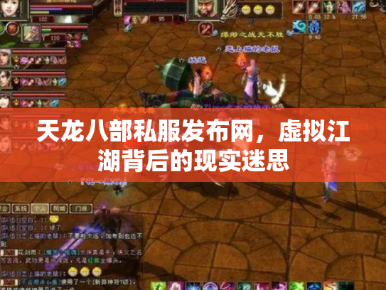 天龙八部私服发布网，虚拟江湖背后的现实迷思