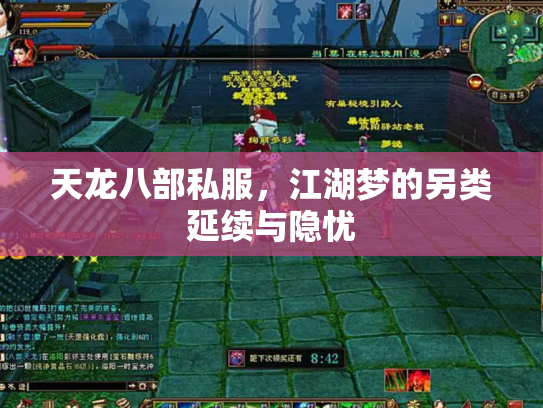 天龙八部私服，江湖梦的另类延续与隐忧