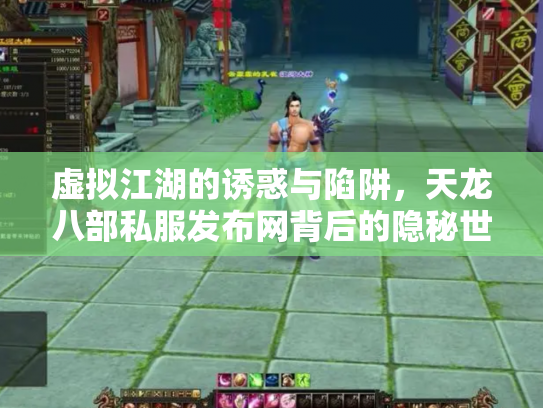 虚拟江湖的诱惑与陷阱，天龙八部私服发布网背后的隐秘世界