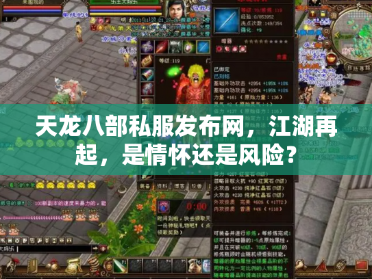 天龙八部私服发布网，江湖再起，是情怀还是风险？