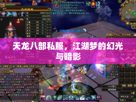 天龙八部私服，江湖梦的幻光与暗影