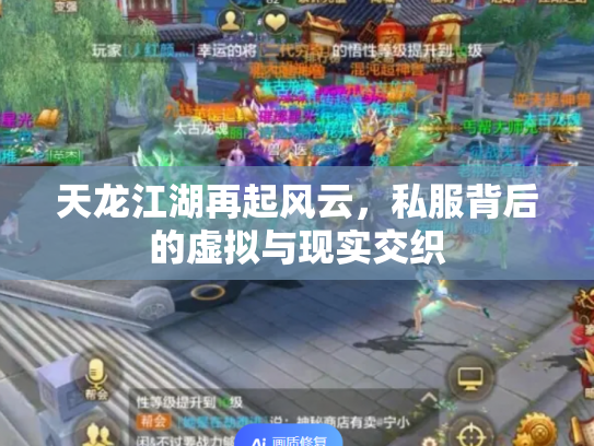天龙江湖再起风云，私服背后的虚拟与现实交织