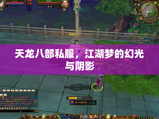 天龙八部私服，江湖梦的幻光与阴影