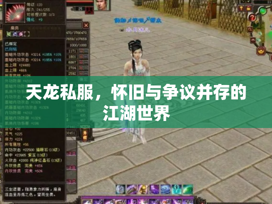 天龙私服，怀旧与争议并存的江湖世界