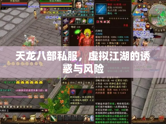 天龙八部私服，虚拟江湖的诱惑与风险