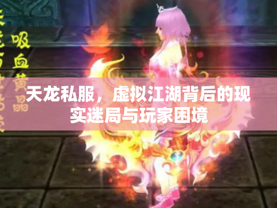 天龙私服，虚拟江湖背后的现实迷局与玩家困境