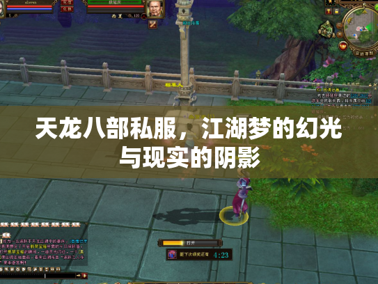 天龙八部私服，江湖梦的幻光与现实的阴影