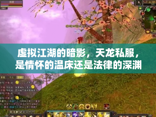 虚拟江湖的暗影，天龙私服，是情怀的温床还是法律的深渊？