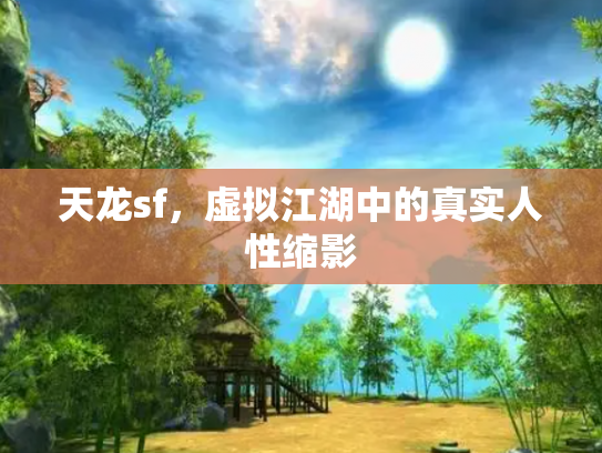 天龙sf，虚拟江湖中的真实人性缩影