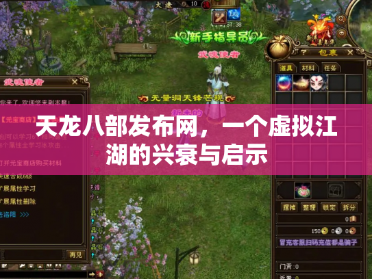 天龙八部发布网，一个虚拟江湖的兴衰与启示