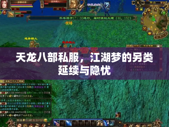 天龙八部私服，江湖梦的另类延续与隐忧