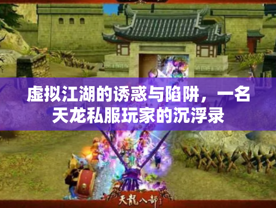 虚拟江湖的诱惑与陷阱，一名天龙私服玩家的沉浮录