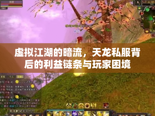 虚拟江湖的暗流，天龙私服背后的利益链条与玩家困境