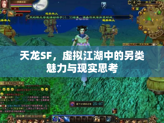 天龙SF，虚拟江湖中的另类魅力与现实思考