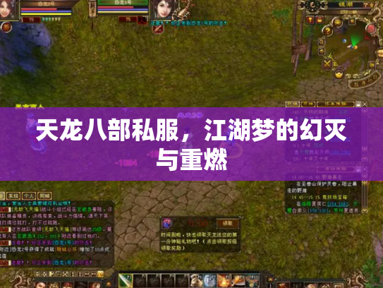 天龙八部私服，江湖梦的幻灭与重燃