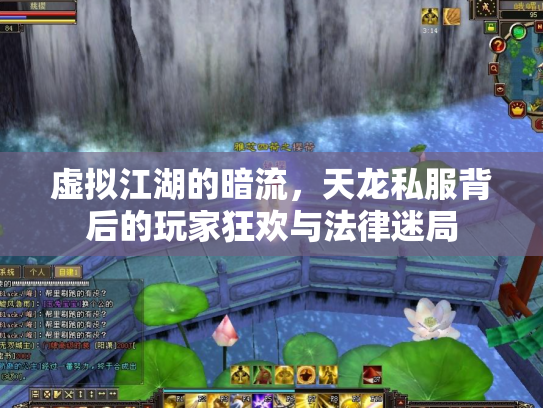 虚拟江湖的暗流，天龙私服背后的玩家狂欢与法律迷局