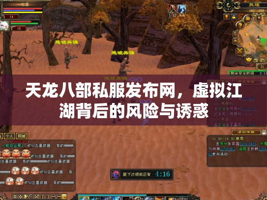 天龙八部私服发布网，虚拟江湖背后的风险与诱惑
