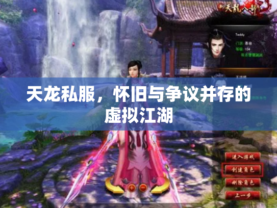 天龙私服，怀旧与争议并存的虚拟江湖