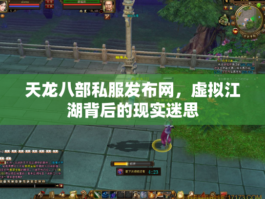 天龙八部私服发布网，虚拟江湖背后的现实迷思