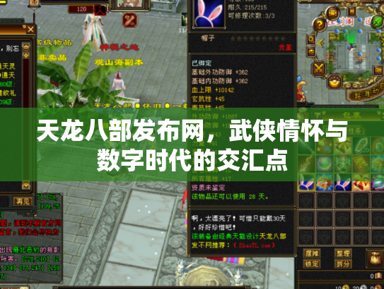 天龙八部发布网，武侠情怀与数字时代的交汇点