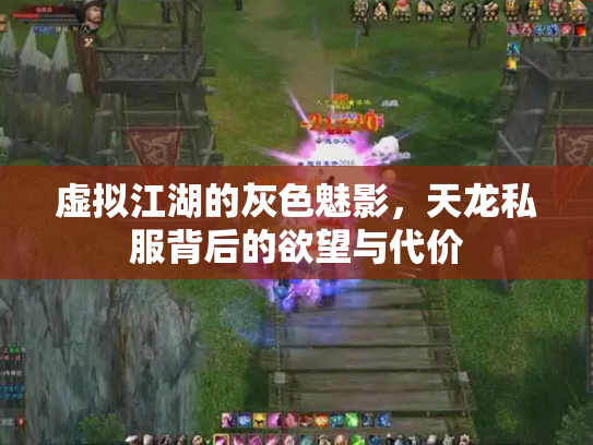 虚拟江湖的灰色魅影，天龙私服背后的欲望与代价