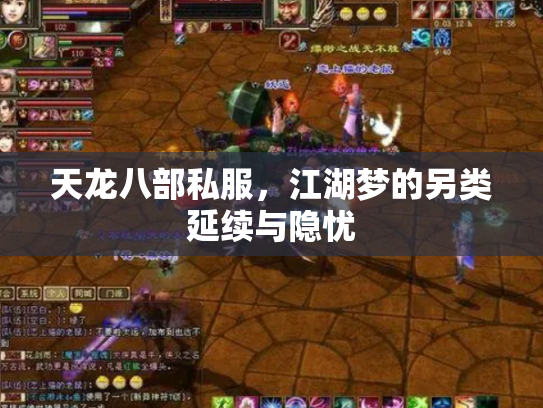天龙八部私服，江湖梦的另类延续与隐忧