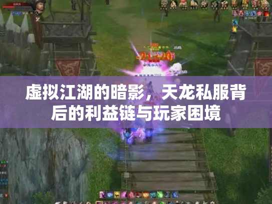 虚拟江湖的暗影，天龙私服背后的利益链与玩家困境