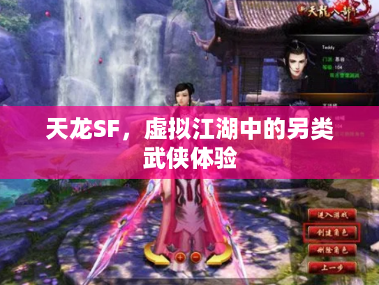 天龙SF，虚拟江湖中的另类武侠体验
