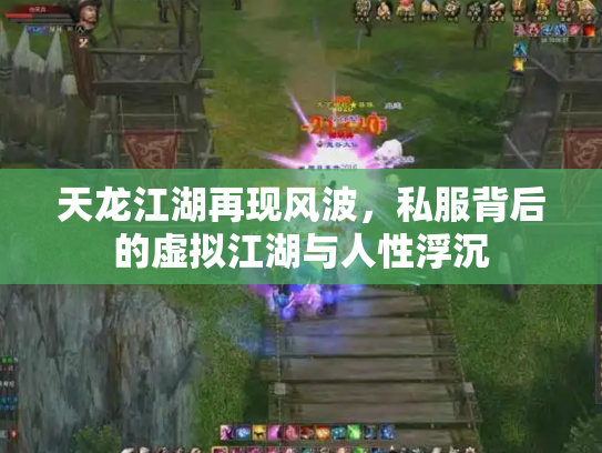 天龙江湖再现风波，私服背后的虚拟江湖与人性浮沉