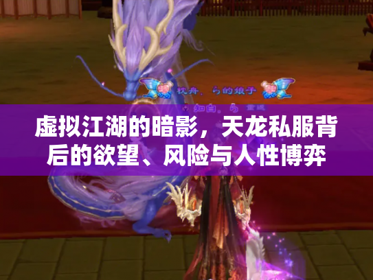 虚拟江湖的暗影，天龙私服背后的欲望、风险与人性博弈