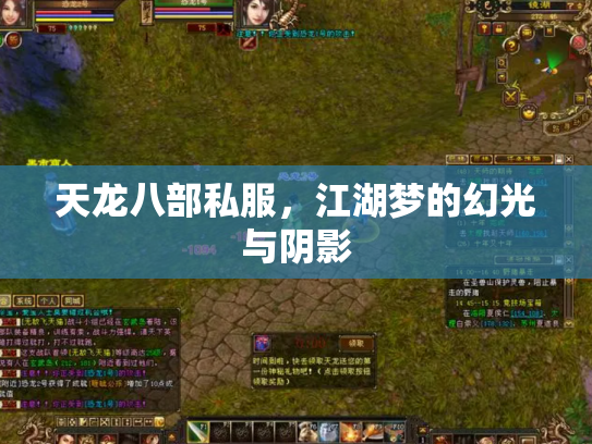 天龙八部私服，江湖梦的幻光与阴影