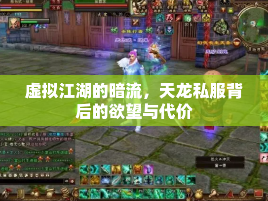虚拟江湖的暗流，天龙私服背后的欲望与代价
