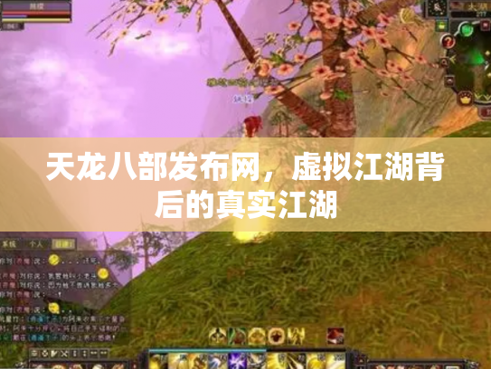 天龙八部发布网，虚拟江湖背后的真实江湖