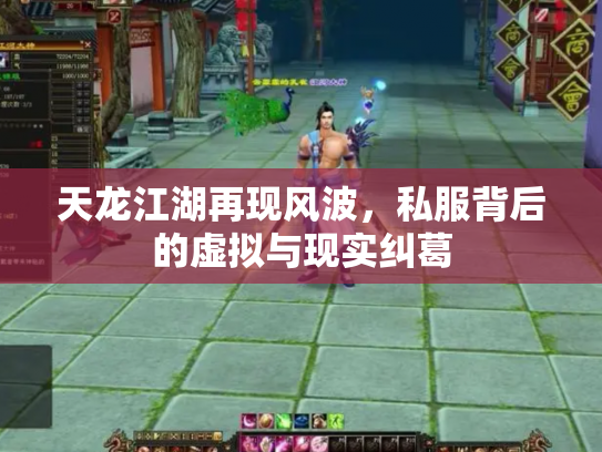 天龙江湖再现风波，私服背后的虚拟与现实纠葛